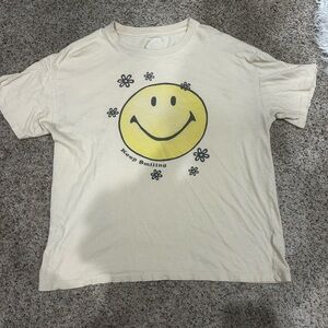 American Eagle Smiley Face Tee